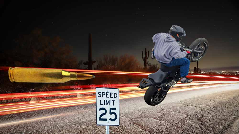 faster than a speeding bullet