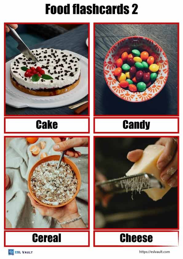 food flashcards 2