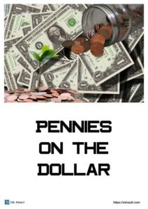pennies on the dollar image