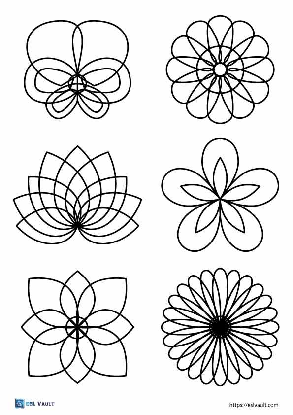 cute printable flowers 2