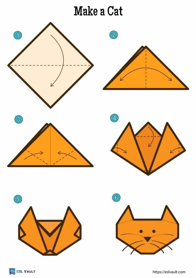 16 Easy Origami Animals Step By Step PDF ESL Vault 16 Easy Origami Animals Step By Step PDF ESL Vault