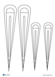100+ Free printable feather templates (PDF) - ESL Vault
