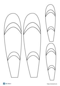 100+ Free printable feather templates (PDF) - ESL Vault