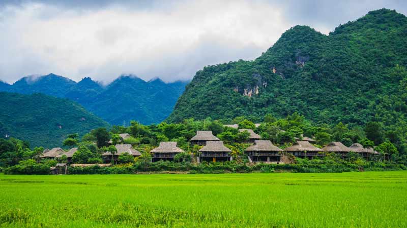 a small village in vietnam