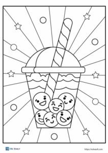 boba coloring pages