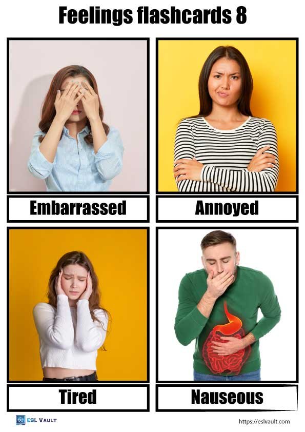 emotions and feelings flashcards 8