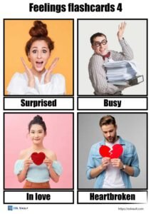 32 Free printable feelings flashcards (PDF) - ESL Vault
