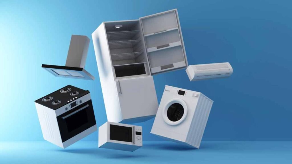 home appliances levitating