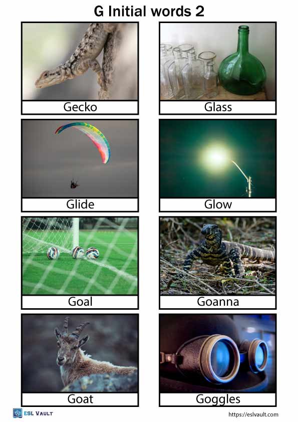 g initial words 2