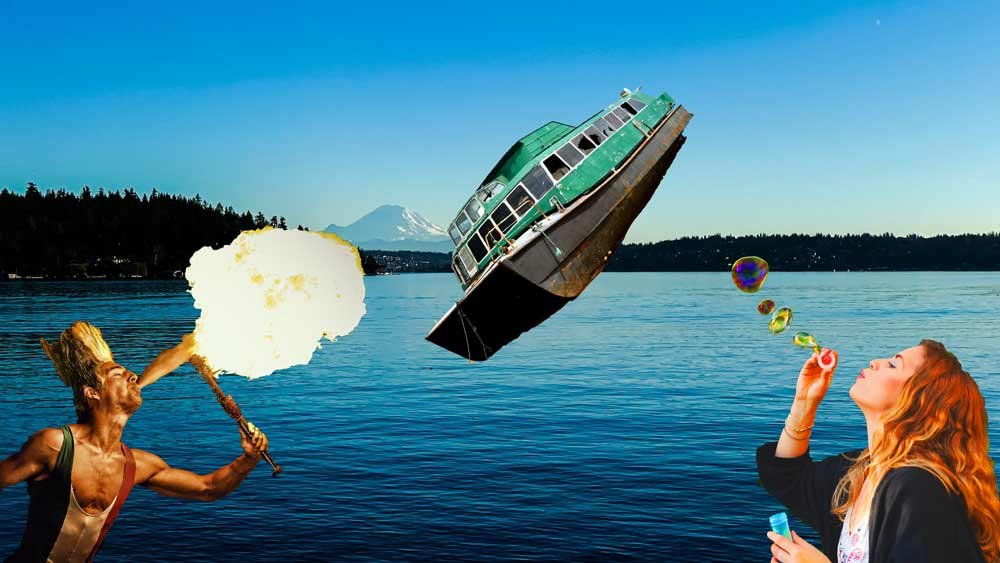 blow something out of the water