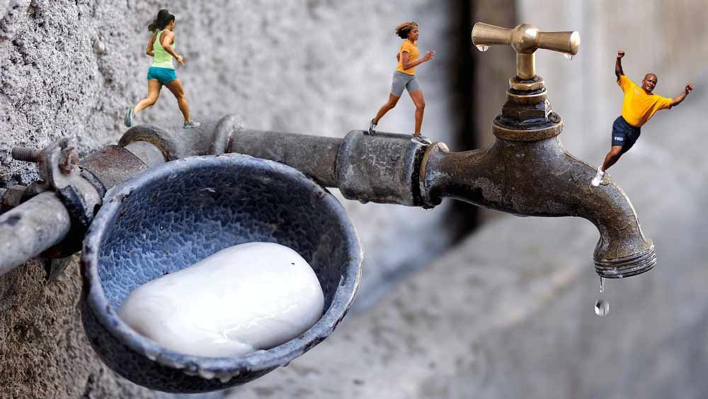 running water