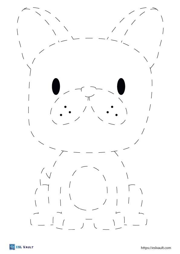 22 Free animal tracing worksheets (PDF) ESL Vault 22 Free animal tracing worksheets (PDF) ESL Vault