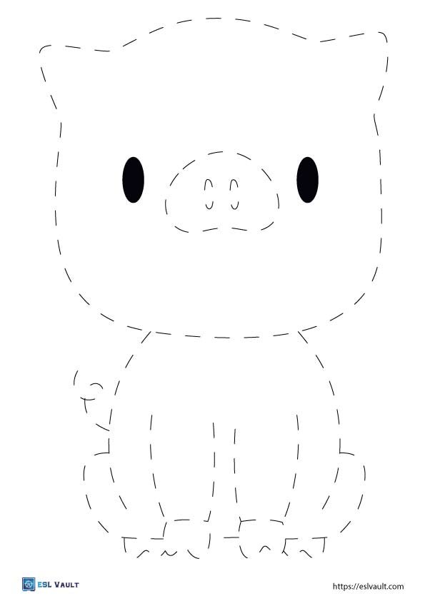 22 Free animal tracing worksheets (PDF) ESL Vault 22 Free animal tracing worksheets (PDF) ESL Vault