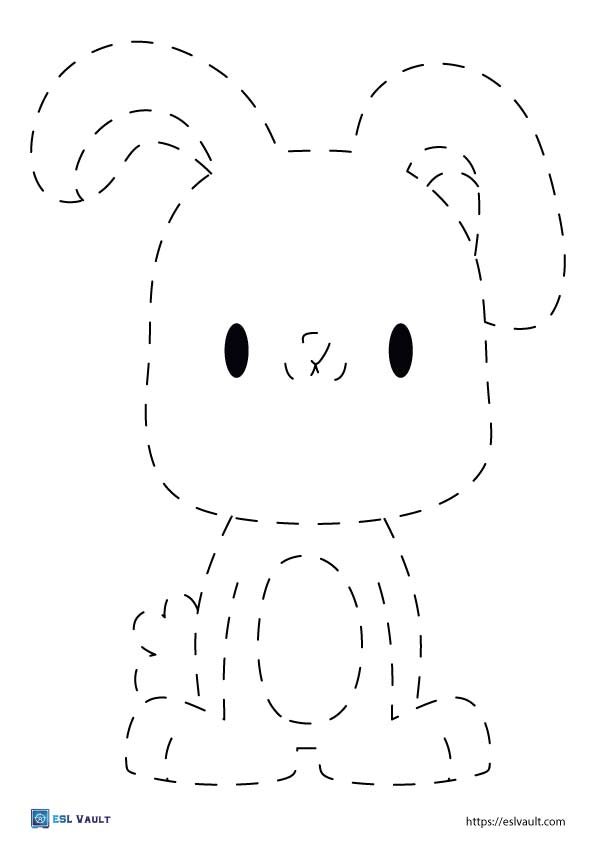 22 Free animal tracing worksheets (PDF) ESL Vault 22 Free animal tracing worksheets (PDF) ESL Vault