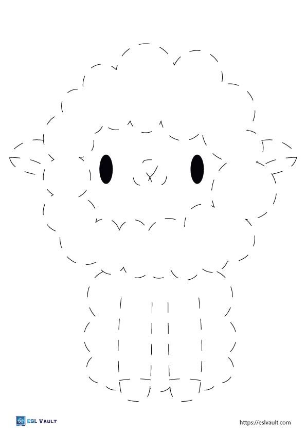 farm animal tracing sheep