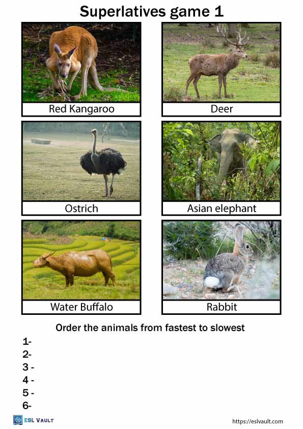 free printable superlatives game