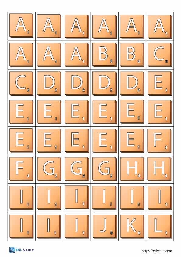 free printable letter tiles