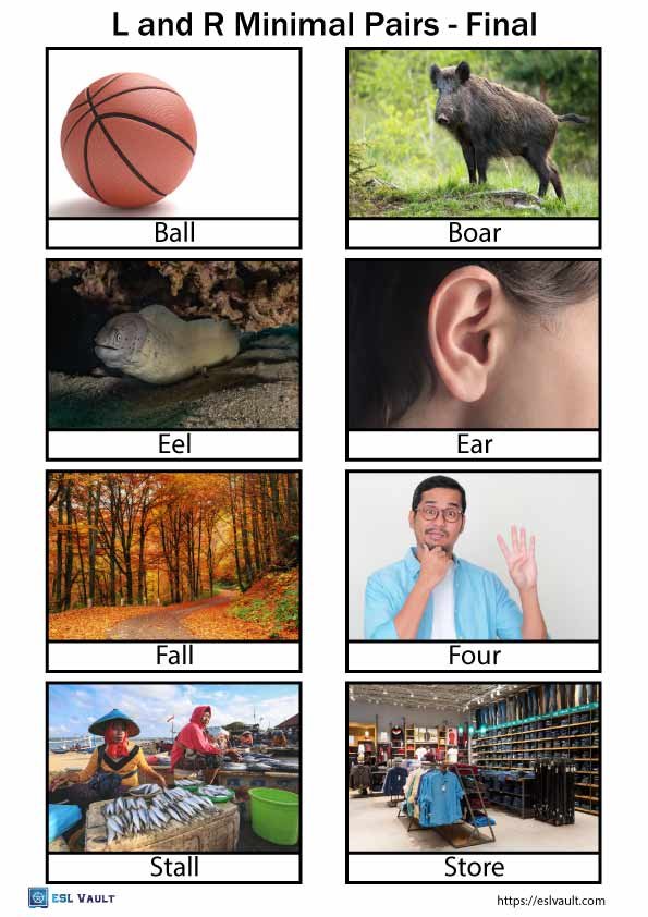 l and r minimal pairs final