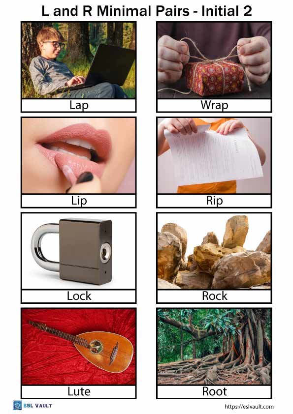 l and r minimal pairs initial 2
