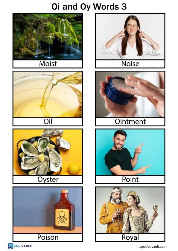 oi and oy words 3