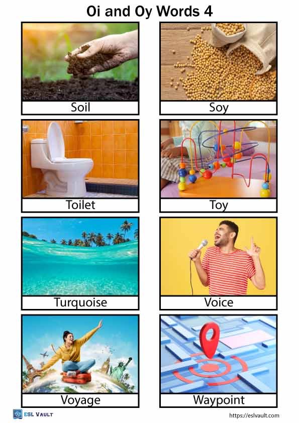 oi and oy words 4