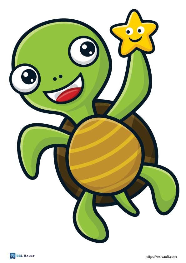 paper turtle craft for kids key