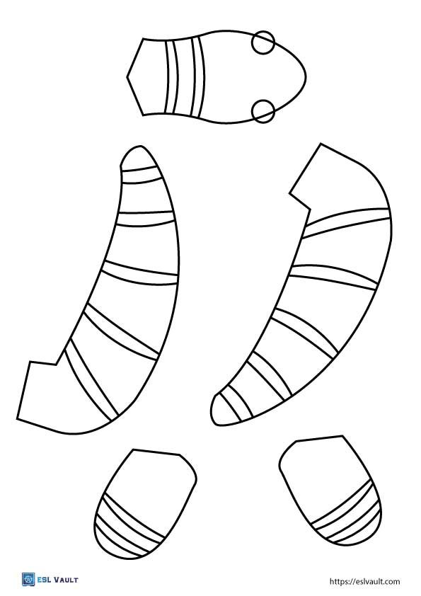 paper turtle craft template 2