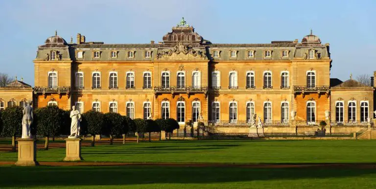 a wealthy person's mansion