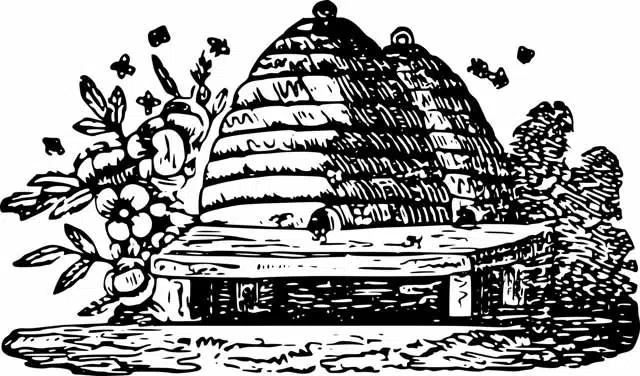a beehive for the animal nursery rhyme bees