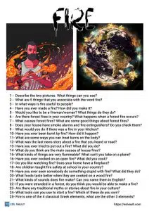 25 fire conversation questions