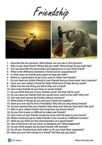 25 friendship conversation questions