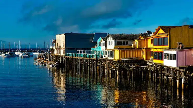 a fisherman's wharf