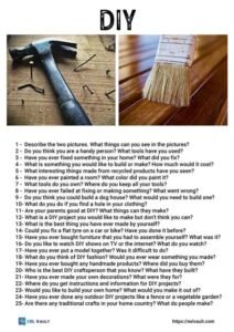 25 diy conversation questions