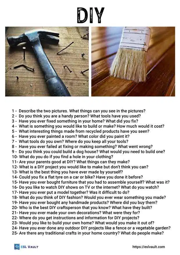 25 diy conversation questions