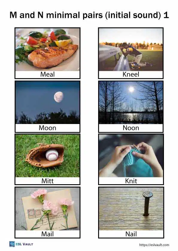 m and n minimal pairs intial sound 1