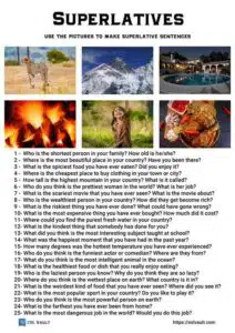 25 superlative conversation questions