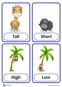 opposites flashcards pdf 1