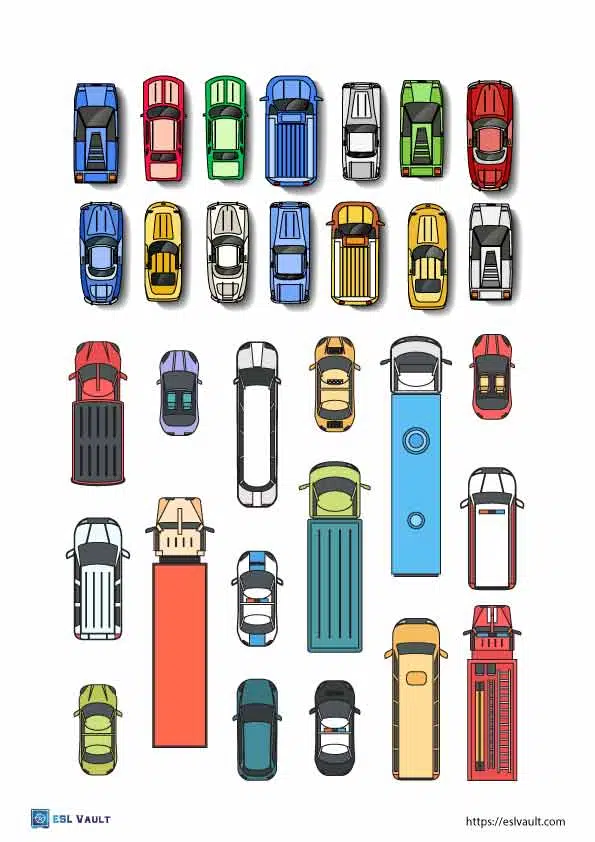 printable roads pdf vehicles