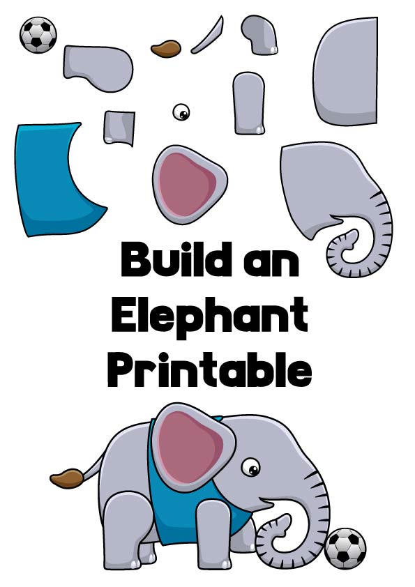 Free PDF Build An Elephant Printable ESL Vault