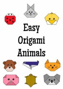 easy origami animals