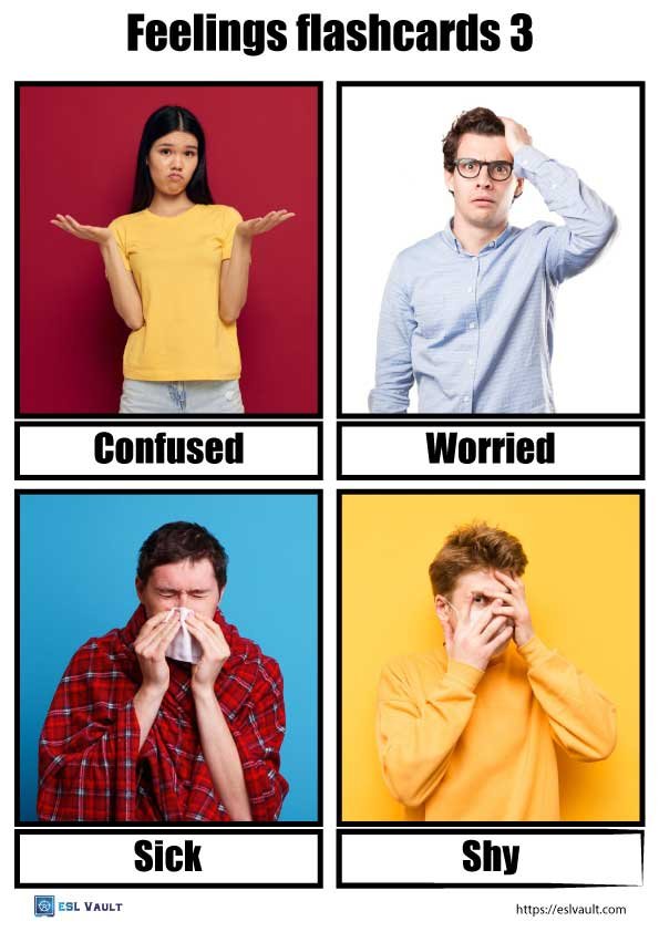feelings flashcards pdf free 3