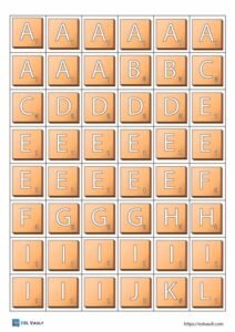 free printable letter tiles