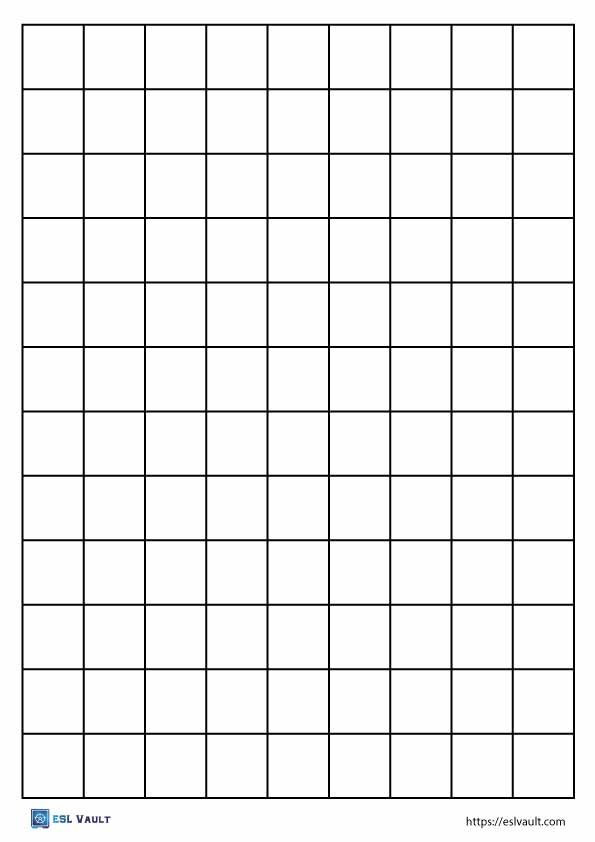 blank word search template 1