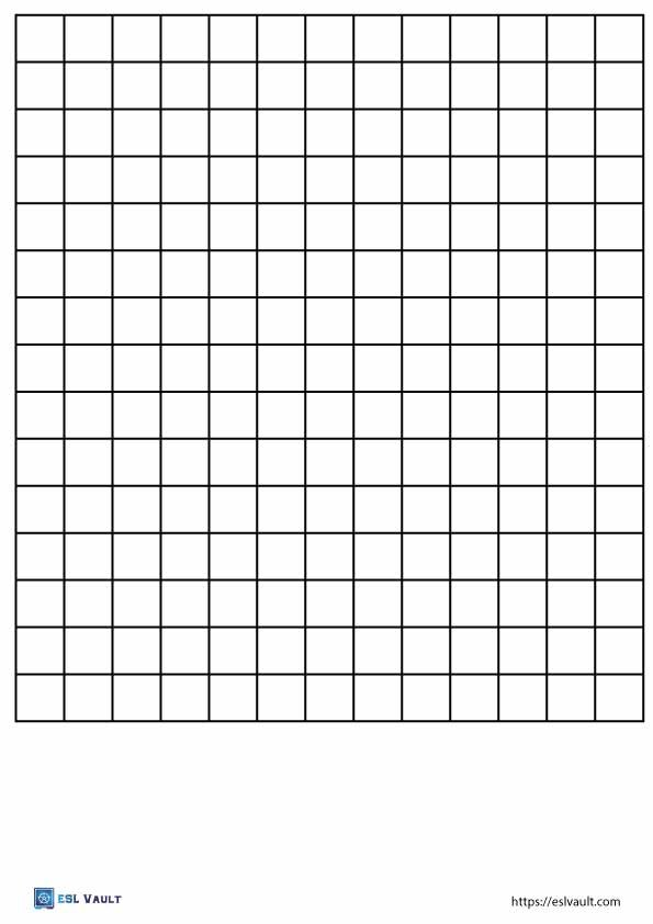 blank word search template 5