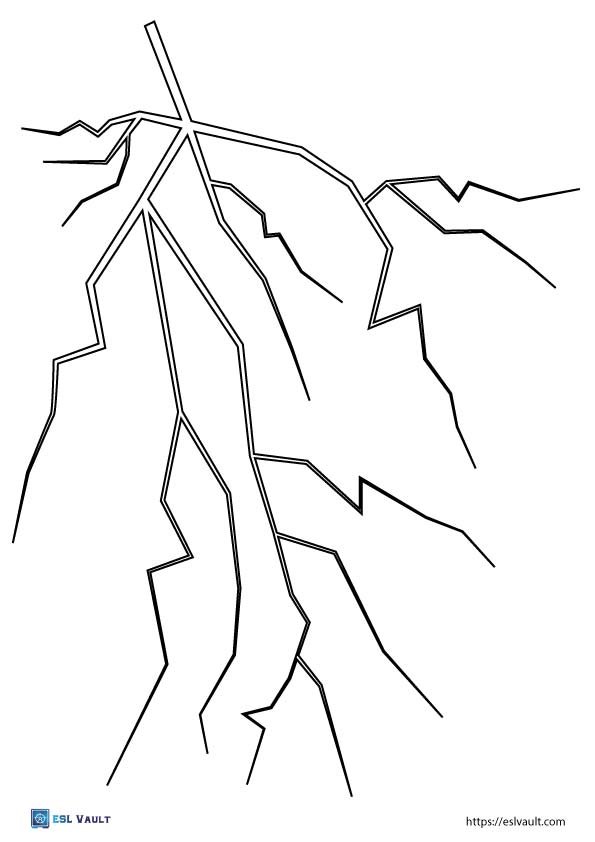 realistic light bolt template 2