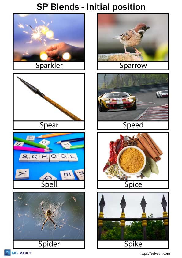 sp blends words pictures