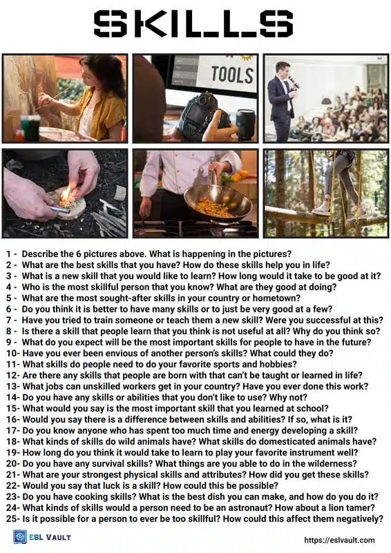 conversation questions about skills