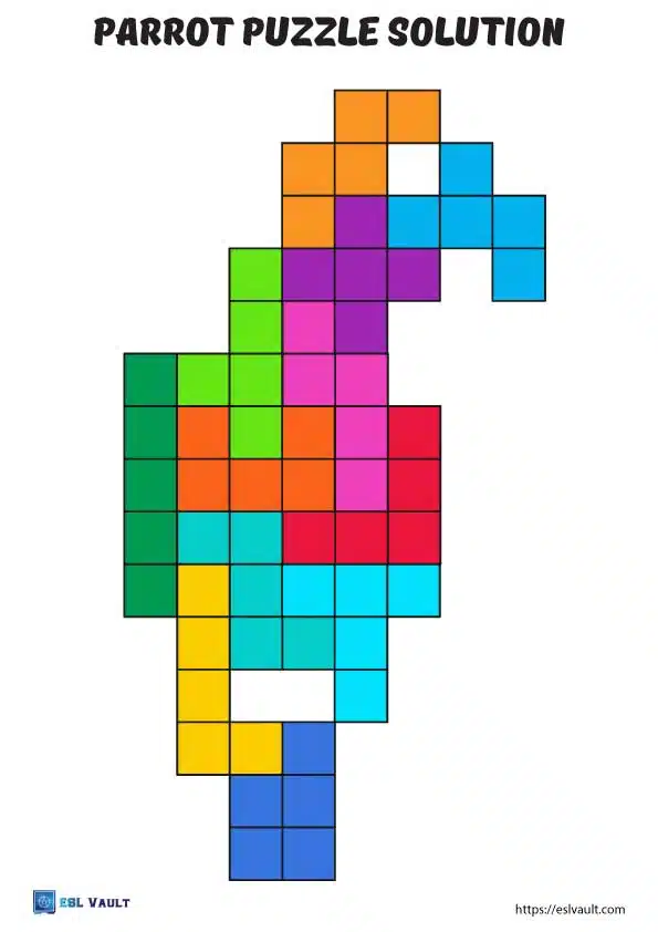 printable tetris game parrot answer key
